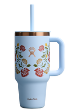 Load image into Gallery viewer, Travel Tumbler Western Light Blue 32oz