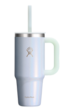 Load image into Gallery viewer, Travel Tumbler Glimmer Blue 24oz