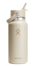 Load image into Gallery viewer, Wide Mouth With Flex Straw Cap Coconut 32oz