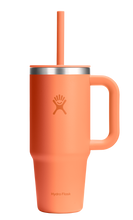 Load image into Gallery viewer, Travel Tumbler Nectar Orange 24oz