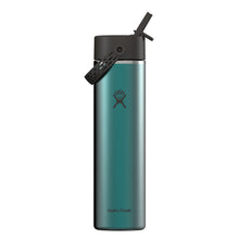 Load image into Gallery viewer, Hydro Flask 24Oz Light Wide Flex Straw Cap Emerald Green