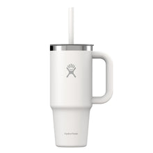 Load image into Gallery viewer, Hydro Flask 24Oz Travel Tumbler Clear Lid White