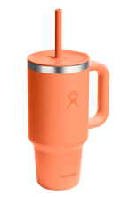 Load image into Gallery viewer, Travel Tumbler Nectar Orange 32oz