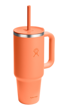 Load image into Gallery viewer, Travel Tumbler Nectar Orange 40oz