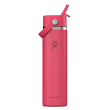 Load image into Gallery viewer, Hydro Flask Stainless Steel Wide Mouth With Flex Straw Cap Popstar Pink - 24oz