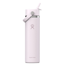 Load image into Gallery viewer, Hydro Flask Stainless Steel Wide Mouth With Flex Straw Cap Cloud Pink - 24oz