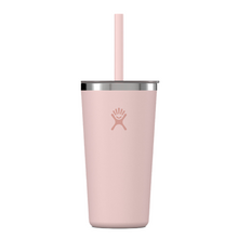 Load image into Gallery viewer, Hydro Flask Stainless Steel Tumbler With Clear Straw Lid Trillium - 20oz
