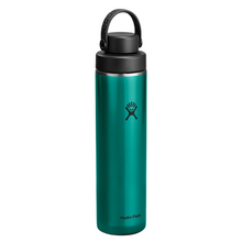 Load image into Gallery viewer, Hydro Flask Stainless Steel Lightweight Wide Mouth With Flex Chug Cap Emerald Green - 24 oz