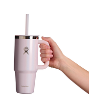 Load image into Gallery viewer, Travel Tumbler Glimmer Pink 24oz