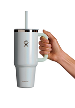 Load image into Gallery viewer, Travel Tumbler Glimmer Blue 40oz