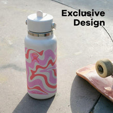Load image into Gallery viewer, 32 oz Wide Flex Straw Cap - Callie Pink