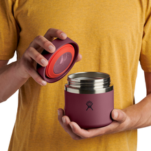 Load image into Gallery viewer, 20 oz Insulated Food Jar - Burgundy