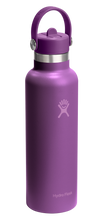 Load image into Gallery viewer, Standard Mouth With Flex Straw Cap Beachplum Purple 21oz