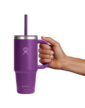 Load image into Gallery viewer, Travel Tumbler Beachplum Purple 24oz