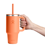 Load image into Gallery viewer, Travel Tumbler Nectar Orange 32oz