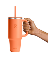 Load image into Gallery viewer, Travel Tumbler Nectar Orange 40oz