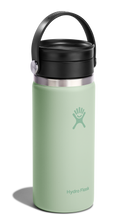 Load image into Gallery viewer, Wide Mouth With Flex Sip Lid Aloe 16oz