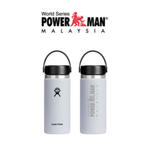 Load image into Gallery viewer, 16 oz Wide Flex Cap White - Powerman