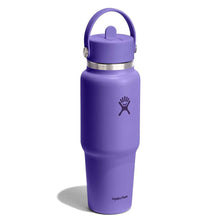 Load image into Gallery viewer, 32 oz Wide Flex Straw Travel Bottle - Utopia Purple