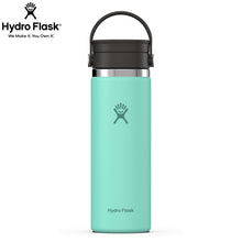 Load image into Gallery viewer, Hydro Flask Stainless Steel Wide Mouth With Flex Sip Lid Mermaid Green - 20oz