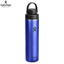 Load image into Gallery viewer, Hydro Flask Stainless Steel Lightweight Wide Mouth With Flex Chug Cap Sapphire Blue - 24 oz