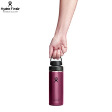 Load image into Gallery viewer, Hydro Flask Stainless Steel Lightweight Wide Mouth With Flex Chug Cap Garnet Red - 16 oz