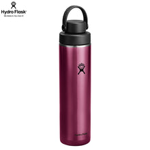 Load image into Gallery viewer, Hydro Flask Stainless Steel Lightweight Wide Mouth With Flex Chug Cap Garnet Red - 24 oz