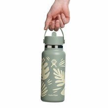 Load image into Gallery viewer, Wide Mouth With Flex Straw Cap Botanical Bliss Agave 32oz