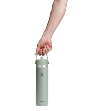 Load image into Gallery viewer, HYDRO FLASK 40OZ TRAVEL TUMBLER CLEAR LID TRILLIUM
