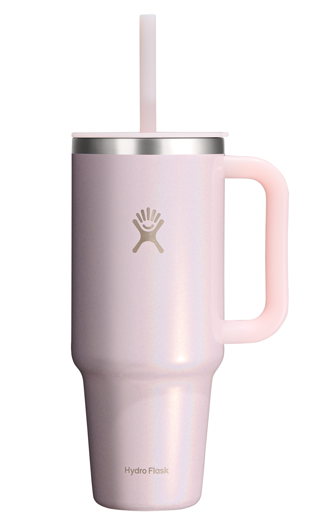 Travel Tumbler Glimmer Pink 40oz