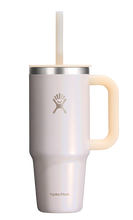 Load image into Gallery viewer, Travel Tumbler Glimmer Cream 24oz
