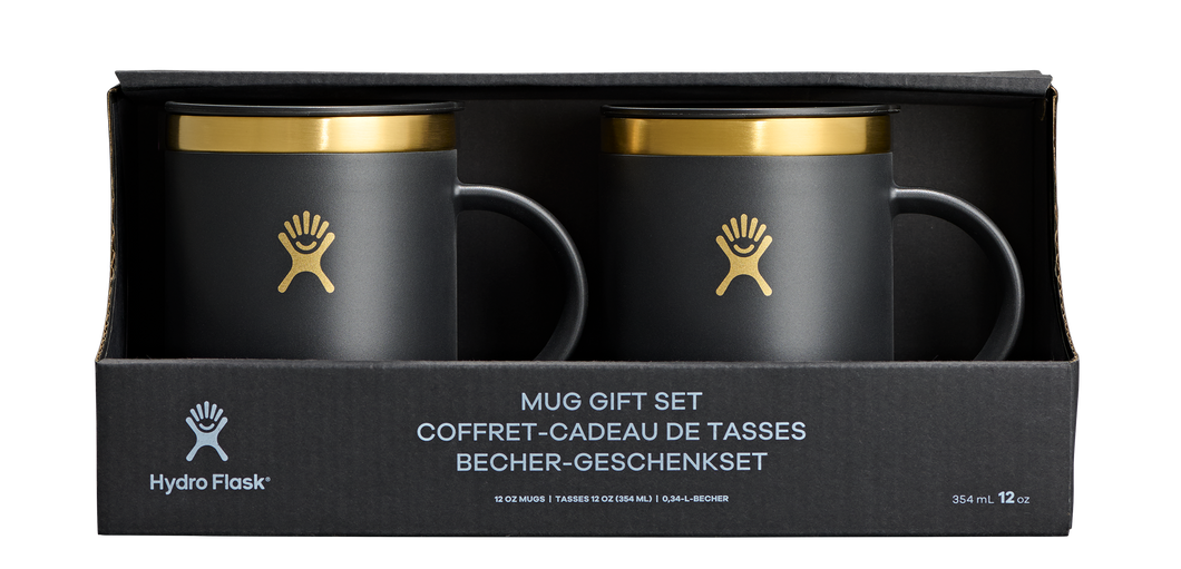 Mug Gift Set Black Tie 12oz