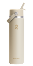 Load image into Gallery viewer, Wide Mouth With Flex Straw Cap Coconut 24oz

