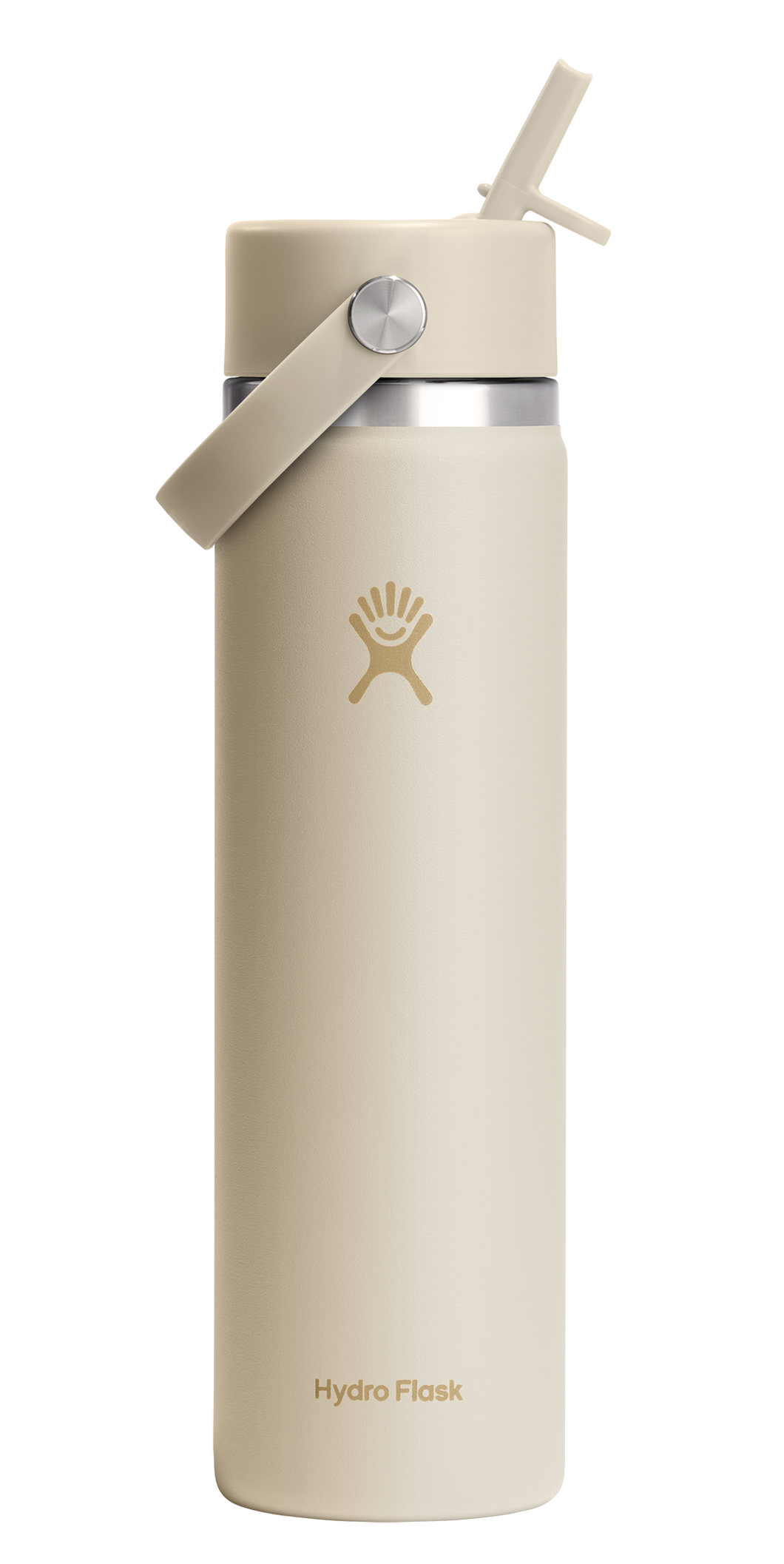 Wide Mouth With Flex Straw Cap Coconut 24oz