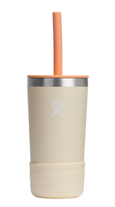 Kids Tumbler With Straw & Boot Coconut 12oz