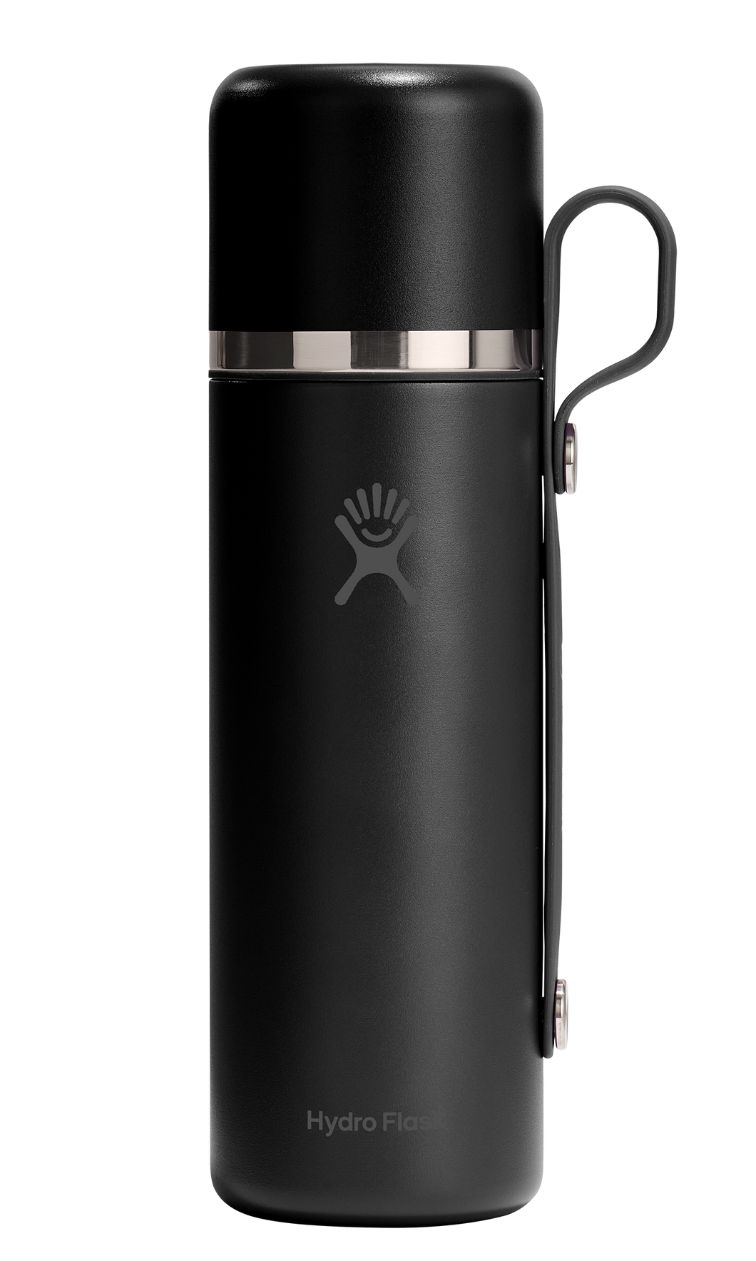 Hot Flask & Cup Black 28oz