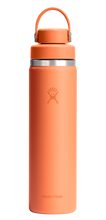 Load image into Gallery viewer, Wide Mouth With Flex Chug Cap Nectar Orange 24oz
