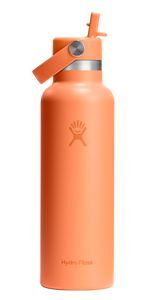 Standard Mouth With Flex Straw Cap Nectar Orange 21oz