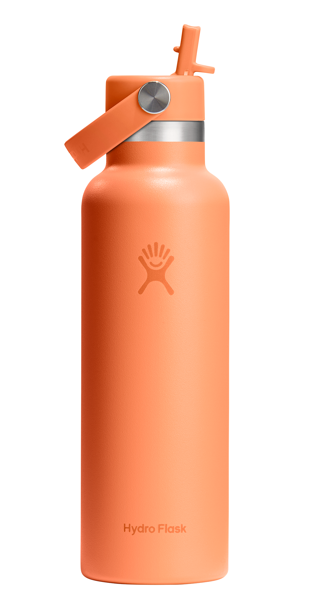 Standard Mouth With Flex Straw Cap Nectar Orange 21oz