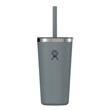 Load image into Gallery viewer, Hydro Flask 20Oz Tumbler Clear Straw Lid Shale Gray
