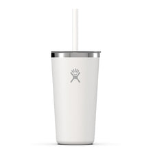 Load image into Gallery viewer, Hydro Flask 20Oz Tumbler Clear Straw Lid White
