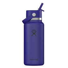 Load image into Gallery viewer, HYDRO FLASK 32OZ WIDE FLEX STRAW CAP CAPRI BLUE
