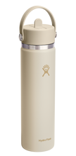 Load image into Gallery viewer, Wide Mouth With Flex Straw Cap Coconut 24oz
