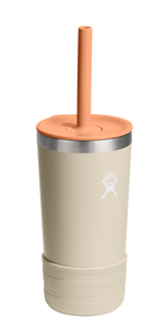 Kids Tumbler With Straw & Boot Coconut 12oz