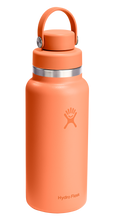 Load image into Gallery viewer, Wide Mouth With Flex Chug Cap Nectar Orange 32oz

