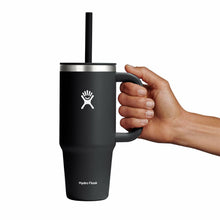 Load image into Gallery viewer, Travel Tumbler Black 24oz
