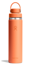 Load image into Gallery viewer, Wide Mouth With Flex Chug Cap Nectar Orange 24oz

