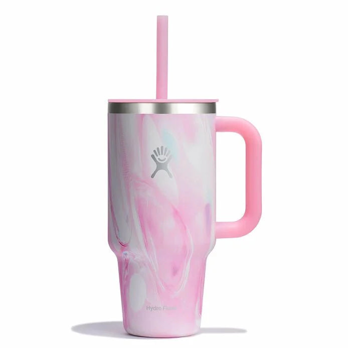 Travel Tumbler Jelly Pink LE 32oz