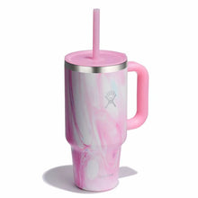 Load image into Gallery viewer, Travel Tumbler Jelly Pink LE 32oz
