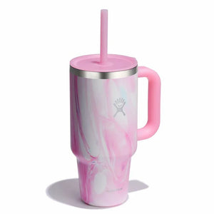 Travel Tumbler Jelly Pink LE 32oz